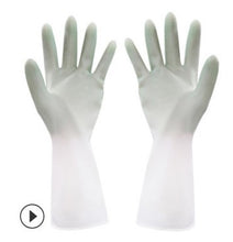 Load image into Gallery viewer, Waterproof Rubber Thin Cleaning Kitchen Durable Latex Laundry Rubber Brush Bowl Household Gloves