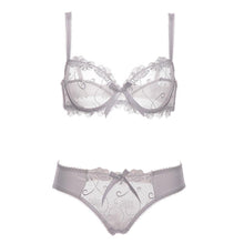 Load image into Gallery viewer, Varsbaby Ladies Underwire Floral Large Size Bra Sets