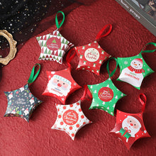 Load image into Gallery viewer, 5PCs Christmas Eve Creative Christmas Candy Packaging Box Can Be Set Christmas Gift Box XINGX Candy Gift Packaging Box