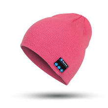 Load image into Gallery viewer, Music Bluetooth Headset Hat Earphone Cap Knitted Hat Autumn and Winter Warm Music Earphone Cap Stereo