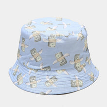 Load image into Gallery viewer, USD Graffiti Bucket Hat Women's Foldable Double-Sided Wear Bucket Hat Tide Outdoor Casual Sun Hat