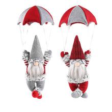 Load image into Gallery viewer, Scene Decorations Christmas Faceless Skydiving Old Man Parachute Christmas Window Hanging Decoration Gifts