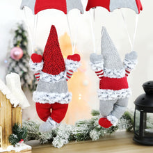 Load image into Gallery viewer, Scene Decorations Christmas Faceless Skydiving Old Man Parachute Christmas Window Hanging Decoration Gifts