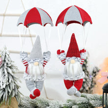 Load image into Gallery viewer, Scene Decorations Christmas Faceless Skydiving Old Man Parachute Christmas Window Hanging Decoration Gifts