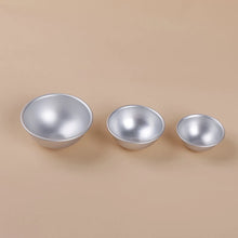 Load image into Gallery viewer, 16pcs/pack Bath Bombs Metal Aluminum Alloy Bath Bomb Mold 3D Ball Sphere Shape DIY Bathing Tool Accessories Creative Mold