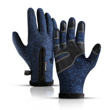 Load image into Gallery viewer, Men's and Women's Sports Winter Touch Screen Skiing Bicycle Riding Fleece-Lined Warm-Keeping and Cold-Proof Gloves