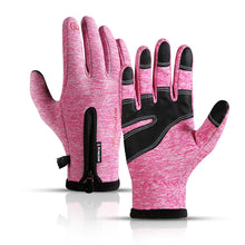 Load image into Gallery viewer, Men's and Women's Sports Winter Touch Screen Skiing Bicycle Riding Fleece-Lined Warm-Keeping and Cold-Proof Gloves