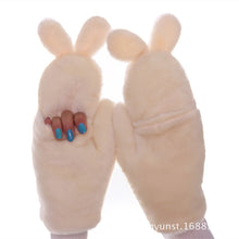 Load image into Gallery viewer, Touch Screen plus Velvet Thickened Korean Style All-Inclusive Finger Half Missing Finger Dual-Use Student Outdoor Wind and Cold Protection Gloves