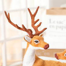 Load image into Gallery viewer, Christmas Tree Decoration Mini Cute Sika Deer Shopping Window Decoration Props Supplies