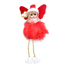 Load image into Gallery viewer, New Christmas Decorations Christmas Tree Pendant Feather Angel Pendant Cute Wind Doll