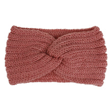 Load image into Gallery viewer, Wool Knitted Hair Band Women's Sports Headband Autumn and Winter Hair Accessories Cross Hair Band