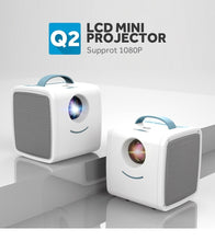 Load image into Gallery viewer, Projector Children Q2 Wireless Entertainment Mobile Phone Home Mini Portable Overhead Projector