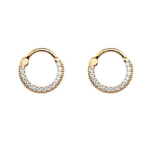 Load image into Gallery viewer, Stainless Steel Zircon Nose Ring Nose Stud Ear Studs Piercing Jewelry