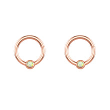 Load image into Gallery viewer, Stainless Steel Zircon Nose Ring Nose Stud Ear Studs Piercing Jewelry