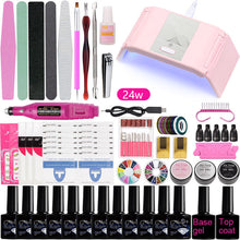 Load image into Gallery viewer, Manicure Set Tool UV Polish Polygel Nail Kit Gel Nail Polish Nail