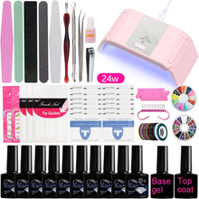 Load image into Gallery viewer, Manicure Set Tool UV Polish Polygel Nail Kit Gel Nail Polish Nail