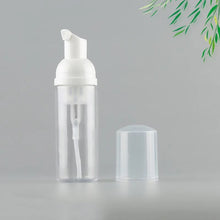 Load image into Gallery viewer, 18 Pack 50 M L Foam Dispenser Bottle Plastic BPA Free Refillable Mini Foaming Soap Dispenser Pump Bottles -for Travel