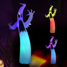 Load image into Gallery viewer, Halloween Inflation Model 3.6 M The Frighteners Colored Lights White Ghost Glowing Ghost Halloween Props Ghost Festival