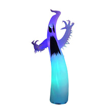Load image into Gallery viewer, Halloween Inflation Model 3.6 M The Frighteners Colored Lights White Ghost Glowing Ghost