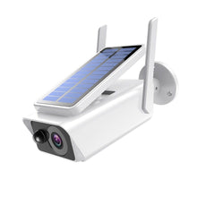 Load image into Gallery viewer, Wireless WiFi Solar Rechargeable Battery Camera Outdoor Rainproof Remote Control Low Power Infrared Night Vision