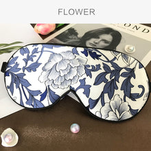 Load image into Gallery viewer, 19 Momme Mulberry Silk Sleep Eye Mask & Blindfold with Elastic Strap Soft Eye Cover Eyeshade for Night Sleeping, Travel, Nap