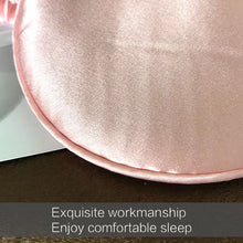 Load image into Gallery viewer, 19 Momme Mulberry Silk Sleep Eye Mask & Blindfold with Elastic Strap Soft Eye Cover Eyeshade for Night Sleeping, Travel, Nap