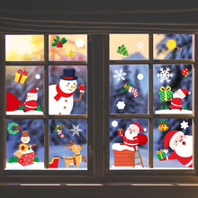 Load image into Gallery viewer, Christmas Decorations Glass Electrostatic Sticker Christmas Party Decoration Snowflake Window Stickers Christmas Hanging Ball Bell Stickers