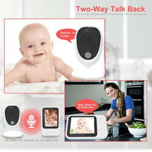 Load image into Gallery viewer, 3.5-Inch Baby Monitor Two-Way Intercom Music Baby Monitor