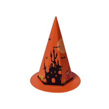 Load image into Gallery viewer, 10PCs Funny Candy Box Halloween Cartoon Hat Candy Cookie Gift Box Colorful Packing Box