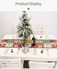 Load image into Gallery viewer, New Christmas Decoration Supplies Knitted Fabric Table Runner Creative Christmas Tablecloth Dining-Table Decoration Home Dress up