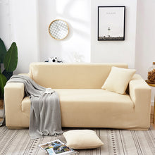Load image into Gallery viewer, Solid Color Four Seasons Universal Sofa Slipcover Nordic Fashionable Knitted Stretch All-Inclusive Sofa Cover Dustproof Sofa Cushion