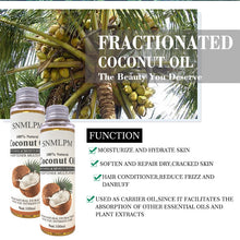 Load image into Gallery viewer, Coconut Base Oil Coconut Carrie Oil Moisturizing Care Coconut Oil Skin Care