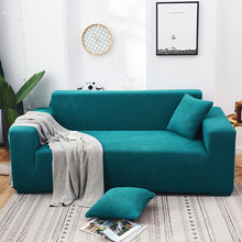 Load image into Gallery viewer, Solid Color Four Seasons Universal Sofa Slipcover Nordic Fashionable Knitted Stretch All-Inclusive Sofa Cover Dustproof Sofa Cushion