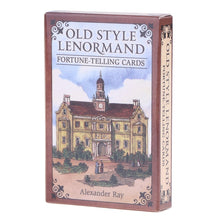 Load image into Gallery viewer, 1Box Oracle Cards Old Style Lenormand Oracle Card Tarot Card Party Prophecy Divination Board Game