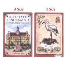 Load image into Gallery viewer, 1Box Oracle Cards Old Style Lenormand Oracle Card Tarot Card Party Prophecy Divination Board Game