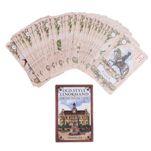 Load image into Gallery viewer, 1Box Oracle Cards Old Style Lenormand Oracle Card Tarot Card Party Prophecy Divination Board Game