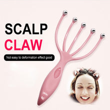 Load image into Gallery viewer, 2PC/set Head Scalp Massager Neck Body Anti itching Flexible Massage Steel Ball Scalp Stress Relief Spa Healing Massager Brush Health