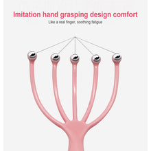 Load image into Gallery viewer, 2PC/set Head Scalp Massager Neck Body Anti itching Flexible Massage Steel Ball Scalp Stress Relief Spa Healing Massager Brush Health