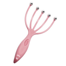 Load image into Gallery viewer, 2PC/set Head Scalp Massager Neck Body Anti itching Flexible Massage Steel Ball Scalp Stress Relief Spa Healing Massager Brush Health