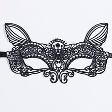 Load image into Gallery viewer, Black Women Sexy Lace Eye Mask Party Masks For Masquerade Halloween Venetian Costumes Carnival Mask For Anonymous Mardi