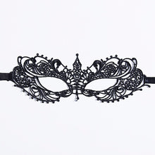 Load image into Gallery viewer, Black Women Sexy Lace Eye Mask Party Masks For Masquerade Halloween Venetian Costumes Carnival Mask For Anonymous Mardi
