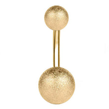 Load image into Gallery viewer, 1PCS Crystal Belly Button Ring 14G Heart Belly Piercing Dangle Flower Navel Piercing Rose Gold Sexy Navel Bar Cute Belly Ring