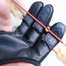 Load image into Gallery viewer, 1Pc Fingers High Elastic Hand Guard Protective Archery Bow Shooting Glove for Recurve Compound Bow hunting Fit LH / RH Accessory