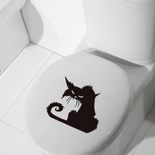 Load image into Gallery viewer, 1Pc Halloween Black Cats Decoration Stickers Removable Wall Stickers Funny Creative Cartoon Sticker Household Party Decoration