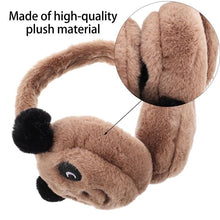 Load image into Gallery viewer, 1Pc Kids Earmuffs Cartoon Panda Ear Muffs Plush Winter Earmuffs Ear Protector(Random face patterns)