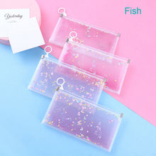 Load image into Gallery viewer, 1Pc Mask Storage Bag Portable PP Face Mask Holder Dustproof Zip Pouch Mask Pollution-Free Save Bags Bills Files Bag Pencil Bags
