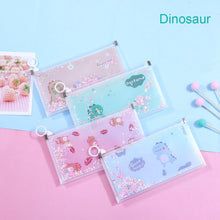 Load image into Gallery viewer, 1Pc Mask Storage Bag Portable PP Face Mask Holder Dustproof Zip Pouch Mask Pollution-Free Save Bags Bills Files Bag Pencil Bags