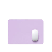 Load image into Gallery viewer, 1pc PU Leather Mouse Pad Simple Solid Color Waterproof Desk Pad Kawaii Oversized Computer Accessories Office Supplies
