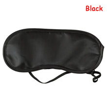Load image into Gallery viewer, 1pc Sleeping Eye Mask Black Mask Travel Sleep Tools Bandage On Eyes Black Eye Shade Sleep Mask