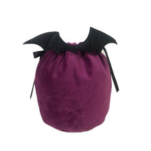 Load image into Gallery viewer, 5pc Sublimation Velvet Pumpkin Candy Bag Halloween Gift Bag Trick or Treat 13x15cm Party Decoration Chocolate Storage Bucket